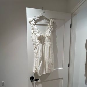 White BCBG mini dress